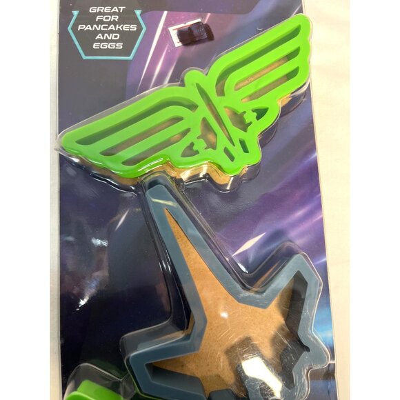 Disney Pixar Lightyear 3-Pack Silicone Breakfast Molds For Pancakes & Eggs Dishw - Picture 2 of 5